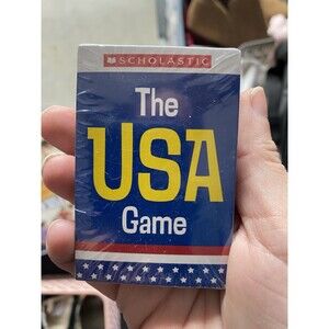 Scholastic The USA Game University Games Educational Geography Cards 2018 New